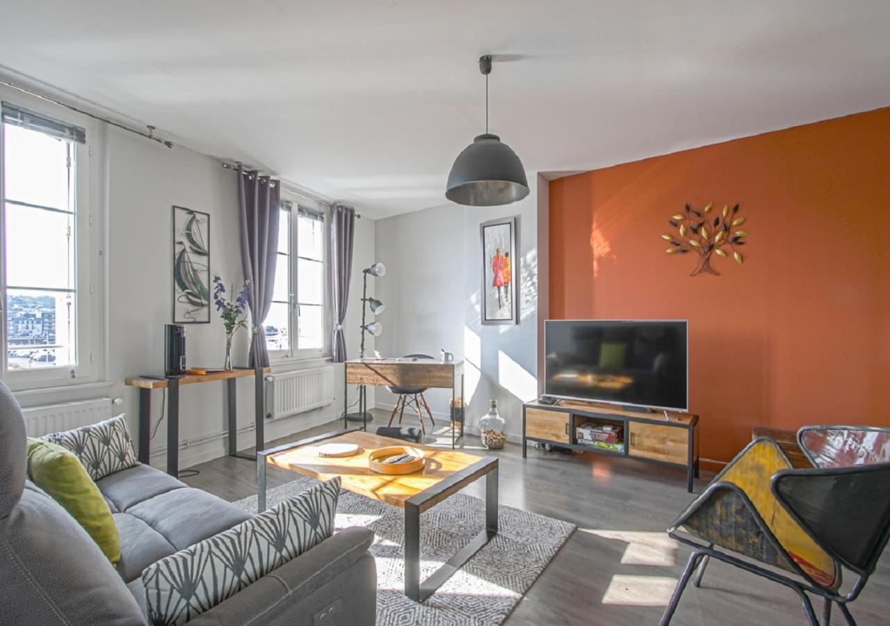 A Babord Fecamp Appartement Vue Port Et Mer Linge Inclus Экстерьер фото