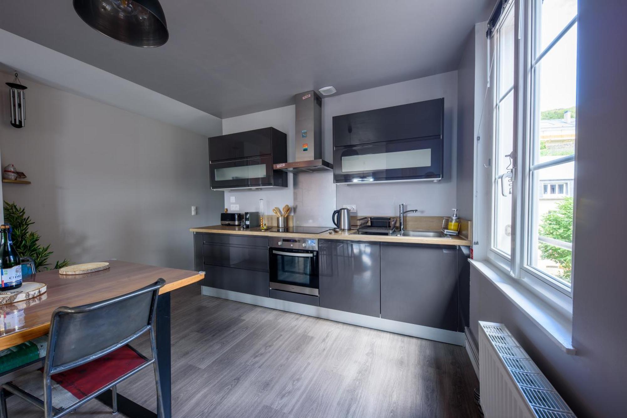 A Babord Fecamp Appartement Vue Port Et Mer Linge Inclus Экстерьер фото